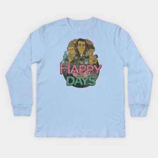 Happy Days Kids Long Sleeve T-Shirt